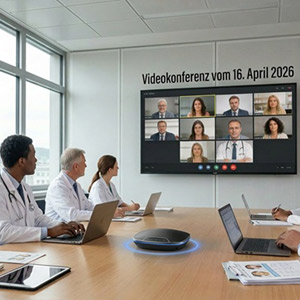 Videokonrenz-Gemeinschaftspraxis